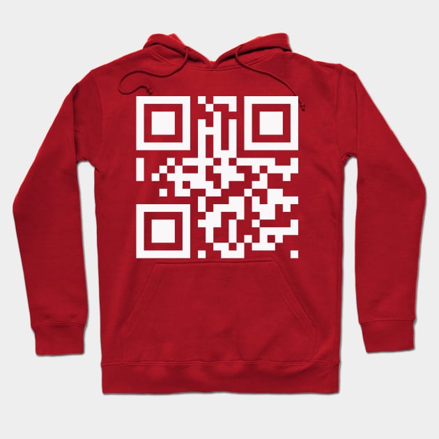 Let's Go Brandon in a QR Code :) Hoodie by Coron na na 